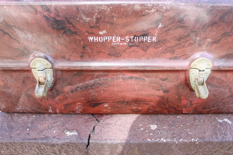画像: WHOPPER STOPPER  BAKELITE PLASTIC TACKLE BOX