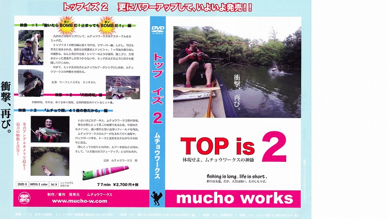 画像1: ムチョウワークス　TOP is　２　DVD